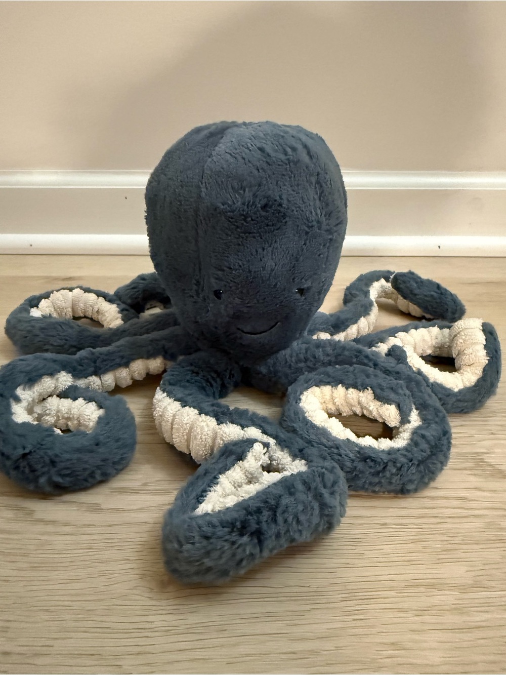Jellycat Retired Storm Blue Plush Octopus plushie